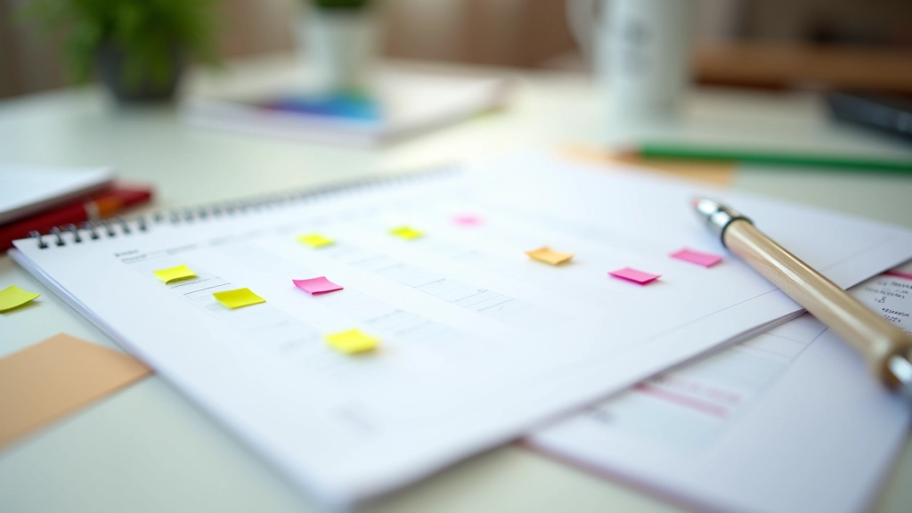 Calendar and study planner showing spaced repetition schedule with review dates marked for active recall sessions